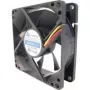 Sistema de refrigeração para computador Chieftec AF-0825PWM ventoinha de caixa de computador preta