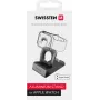 Suporte de alumínio SWISSTEN 25005200 para Apple Watch Series 1–6, cinzento