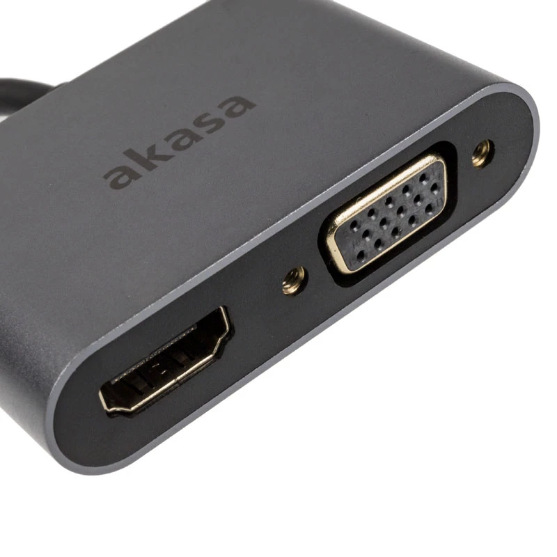 Adaptador USB Type-C Akasa AK-CBCA23-18BK