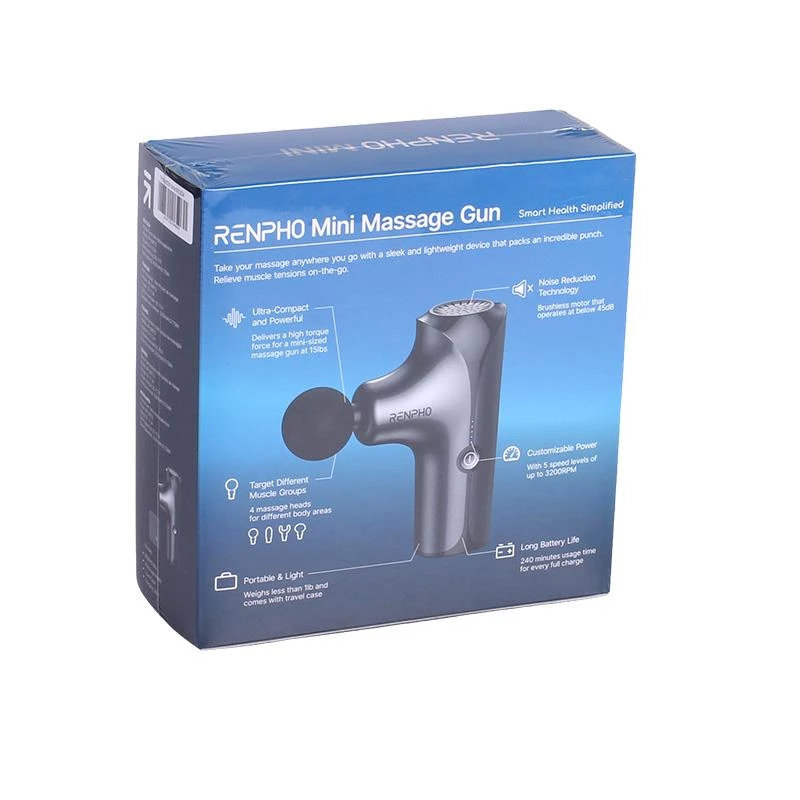 Renpho Massage Gun Edge Mini preto PEU-RP-GM173-BK PEURPGM173BK (PEU-RP-GM173-BK)
