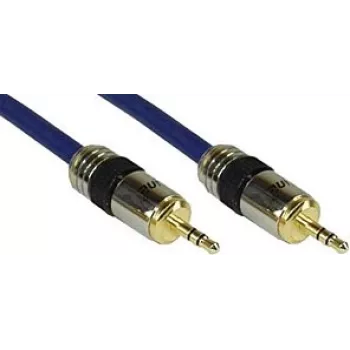 Cabo jack estéreo Kindermann K-99950P — 3,5 mm, 10 m