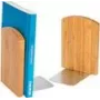 Suporte para livros WEDO 61 1207 — bambu, castanho, 120×117×172 mm (par)