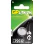 Pilha botão de lítio GP CR2032 3V, 1 unidade (blister)