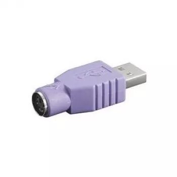 Adaptador de interface de cabo USB A PS2 violeta Microconnect USBA-M/PS2-F (USB ADAP A-M/PS2-F)