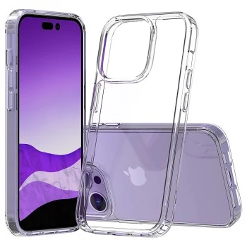 Screenor Bumper 25602 capa para iPhone 15 Plus, transparente