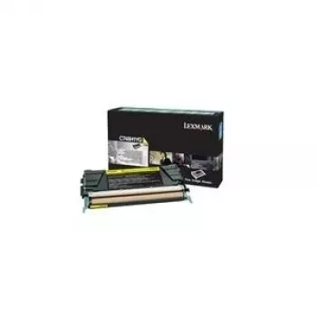 Toner Lexmark C748H1YG amarelo, original, laser, alcance 10.000 páginas, 1 unid.