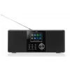 Rádio internet JVC RA-E981B — streaming Wi‑Fi e Bluetooth, DAB+, FM, 2x5W, 40 memórias de estações, USB, AUX, ecrã LCD