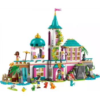 LEGO Disney Castelo da Princesa e animais de estimação reais conjunto de construção 43267 — 787 peças, 5 minifiguras, idade 6+, 320×460×100 mm