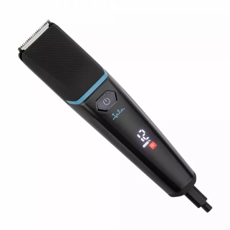 Máquina de cortar cabelo JATA JBCP3538 preta azul 1 mm a 1,2 cm