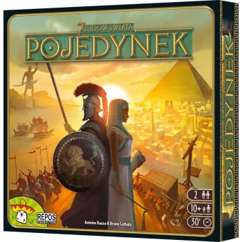 jogo de tabuleiro 7 WONDERS OF THE WORLD – DUEL (VERSÃO POLACA)