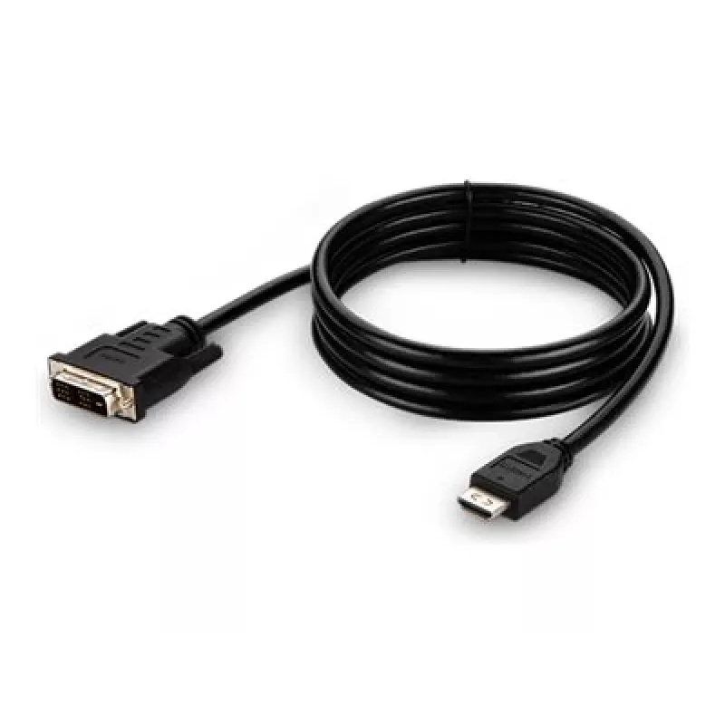 Cabo combo Belkin Secure KVM - cabo de vídeo / USB / áudio - conforme TAA - USB, mini-jack, DVI-D (M)