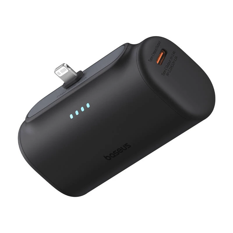 Powerbank Baseus Compact (IP Edition) 20W USB-C Fast Charge 5000mAh Cluster preto