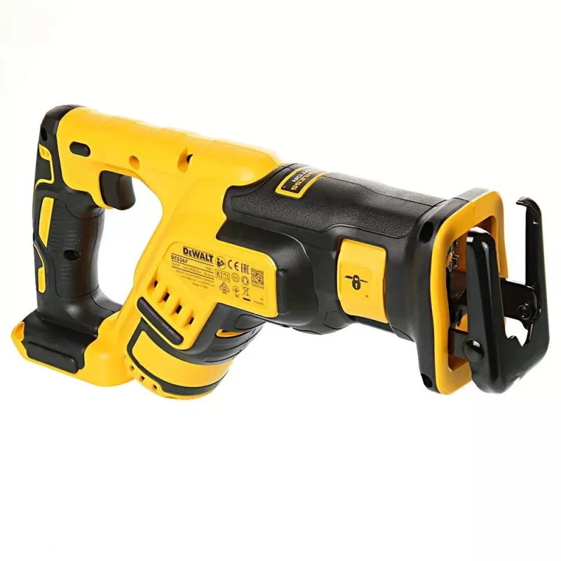 Serra sabre DeWalt DCS367N 18V, curso 2,86 cm, profundidade de corte madeira 30 cm / metal 10 cm, peso 2,3 kg