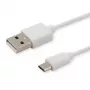 Cabo USB SAVIO CL-123 USB 2.0, USB A para Micro-USB B, 1 m, branco