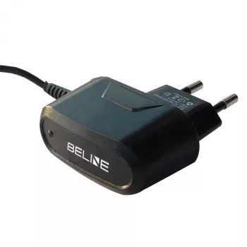 Carregador de viagem Beline Beli0013 microUSB 1A preto – fonte de alimentação USB compacta de 1A