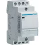 Hager ESC325. Contator capacidade de corrente: 25 A, secção do cabo: 1/6 mm², intervalo de temperatura em funcionamento: -10 - 50 °C. Tensão de entrada AC: 230 V, AC E