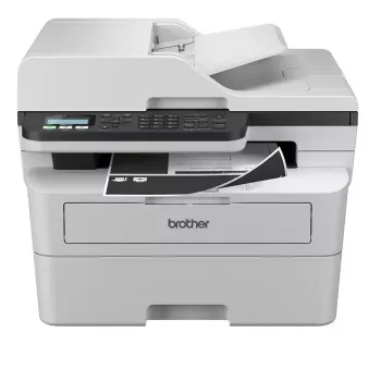 Impressora multifunções Brother MFC-B7800DN — laser monocromática, A4, duplex, WLAN, Ethernet, 34 ppm, LCD de 4,57 cm