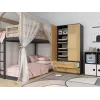Roupeiro Topeshop SZAFA MALWA AN/AR K de quarto 5 prateleiras 2 porta(s)