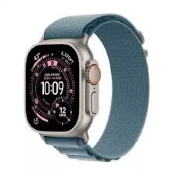 Smartwatch Apple Watch Ultra 3 49 mm com bracelete azul-claro elegante, GPS e Cellular (MEWK4QC/A)