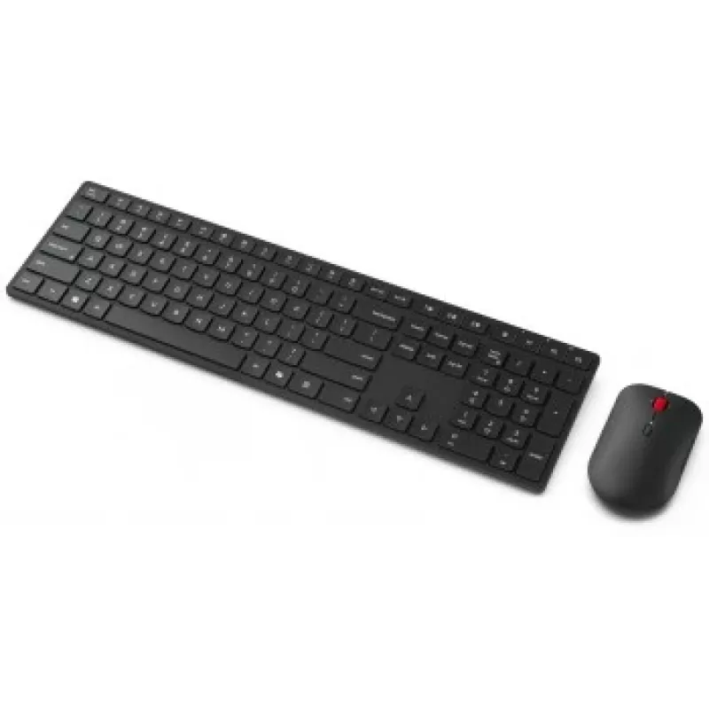 Conjunto de teclado e rato sem fios Lenovo 6000 – Conectividade multi-modo, layout nórdico