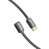 Cabo HDMI Vention AHCBD 0,5 m, HDMI tipo A macho para HDMI tipo A fêmea, HDMI 2.0, contactos dourados, preto