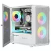 Caixa Logic PORTOS ARGB MINI USB 3.0 branco