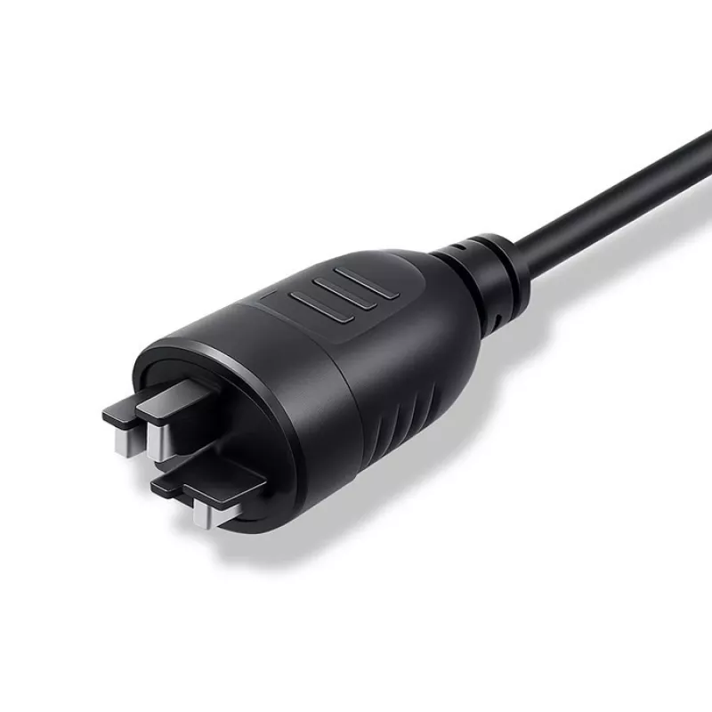Carregador para bicicleta elétrica 36V/42V 2A com ficha Bosch de 3 pinos QOLTEC