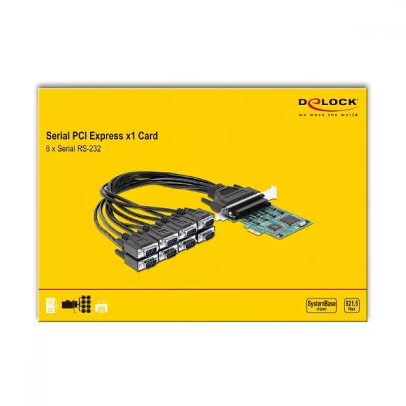 Adaptador RS-232 interno DeLOCK 90411