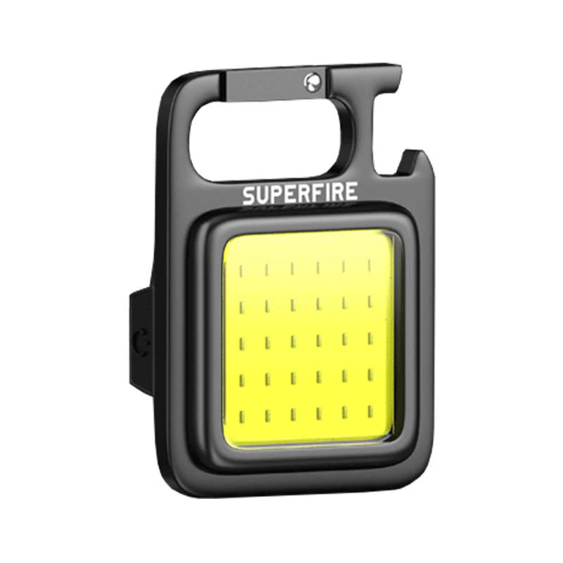 Lanterna Superfire MX16 — 600 lm de potência, bateria incorporada de 500 mAh, função de carregamento USB-C