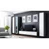Armário fechado Cama VIGO '180' 180/40/30 carvalho Sonoma/branco brilhante