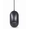 Teclado Full-Size com fios com rato Gembird KBS-UML-01 — USB, QWERTY US, 104 teclas, preto