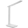 Candeeiro de secretária LED MACLEAN MCE614W 9 W, branco, inclinável e regulável