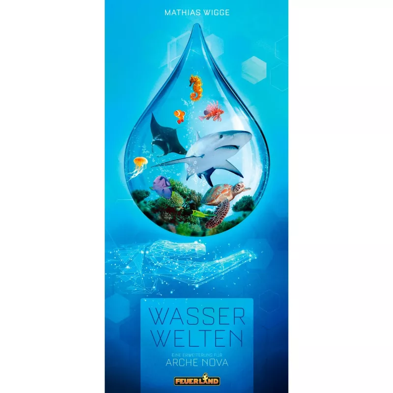 Arche Nova: Water Worlds, expansão de jogo de tabuleiro