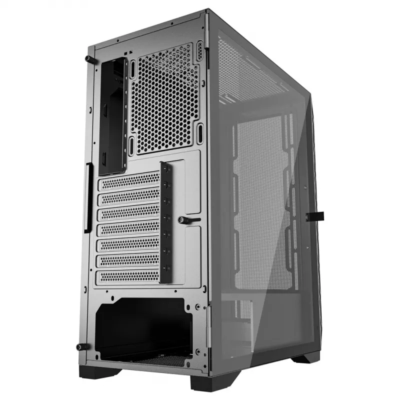 Caixa ATX Gaming Gembird CCC-FC-M200, Fornax M200, Mesh, sem ventoinhas, preta