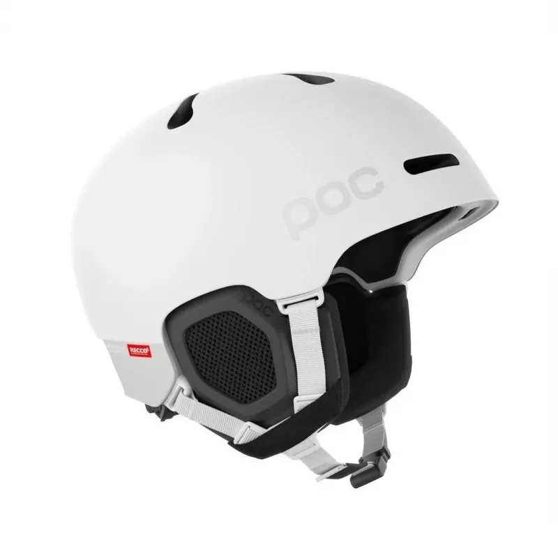 Capacete de esqui POC Fornix BC, branco mate, M/L