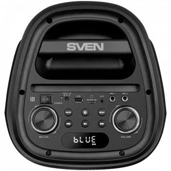 Altifalante Bluetooth FM SVEN PS-800, TWS graves potentes, portátil, sem fios