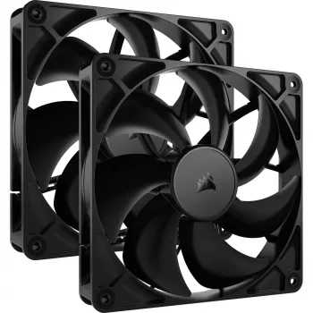 Ventoinha de caixa Corsair RS140 140mm pack de 2 preto
