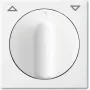 Busch-Jaeger Tampa para interruptor de estores, botão de estores Busch-balance SI branco alpino 2542 DR-914 (2542 DR-914)