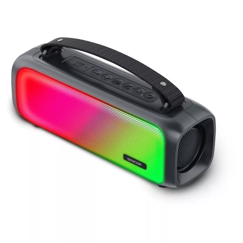 Sencor SSS 3000 KIDS coluna Bluetooth, 16 W, rádio FM, painel LED
