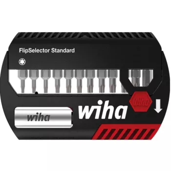 Conjunto de pontas para chave de fendas Wiha FlipSelector Standard 13 peças