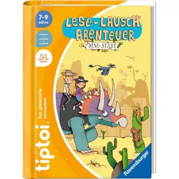 tiptoi Lese-Hör-Abenteuer: Dino Stadt, livro educativo