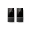 Terminal de controlo de assiduidade Safescan TM-616 preto — TFT 2,8 polegadas, dual-core 1 GHz, cartão de proximidade, Ethernet LAN, montagem na parede