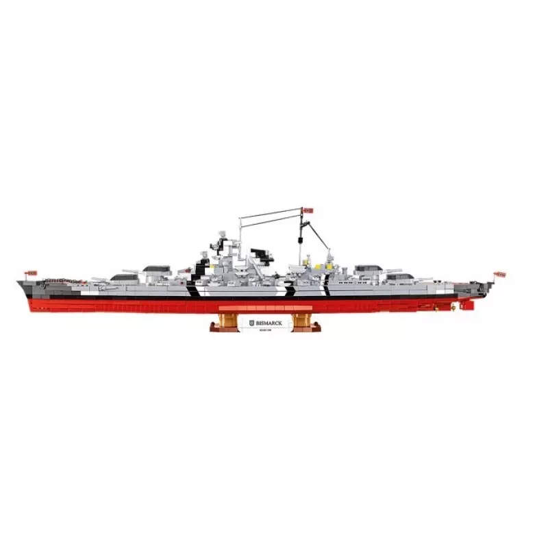 Kit de montagem Cobi couraçado Bismarck modelo com 3204 peças - Cobi CO BI-4860