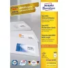Avery 3659 etiquetas autoadesivas retangulares permanente branco 1200 peças