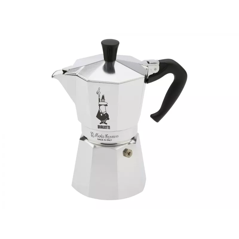 Bialetti Moka Express cafeteira Moka 0,3 L alumínio, preto