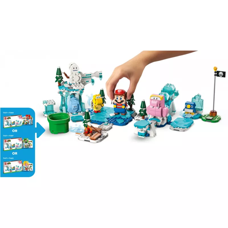 LEGO SUPER MARIO 71417 CONJUNTO DE EXPANSÃO - AVENTURA NA NEVE DO FLIPRUS