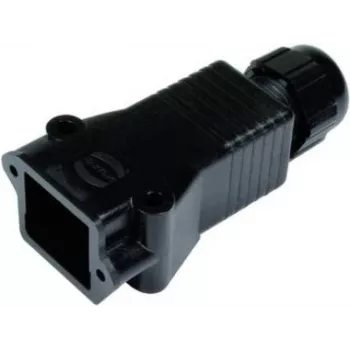 HARTING Germany GmbH & Co. KG caixa de acoplamento plástico, preto 09453450000 (09453450000)
