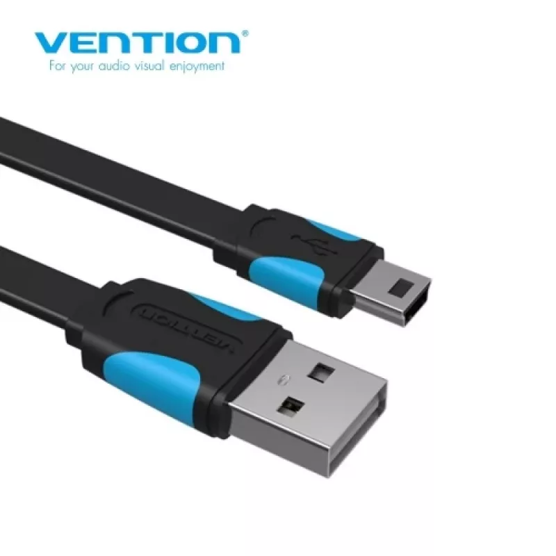 Cabo Vention VAS-A14-B200 USB 2.0 Type-A macho - USB 2.0 Mini Type-B macho, 2 m