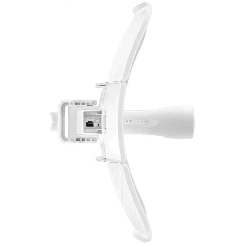 Bridge de rede TP-LINK Beam Bridge 5 UR KIT, 5 GHz Single-Band, Wi‑Fi 5 (802.11ac), Gigabit Ethernet, antena externa, alcance máx. 15000 m, branco