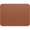 Tapete de rato Satechi Premium – tapete de rato em pele vegan (castanho)